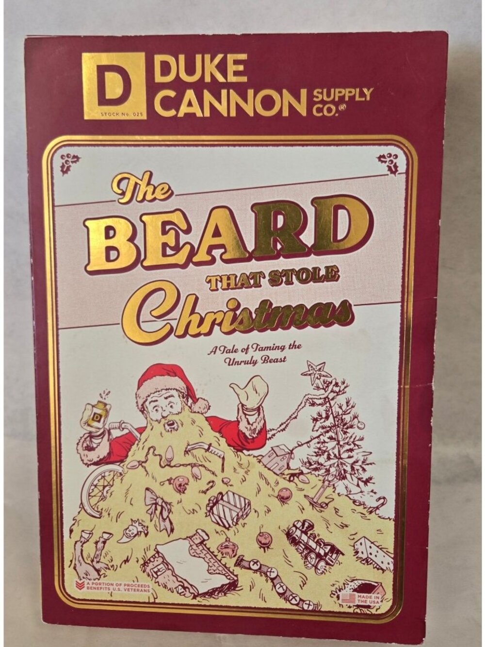Duke Cannon The Beard That Stold Christmas Beard Care Kit Men's Self Care